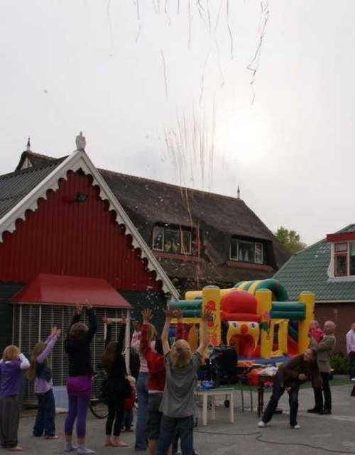 Confettiekanon incl 4 shooters 